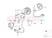BMW Motorrad BMW 2000 R-Models 4V R 850 RT 96 (0412) Speedometer/rev. counter