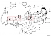 Flash signalling light - BMW Motorrad R 80 RT 1987