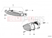 Front turn indicator - BMW Motorrad R 100 RS 1987