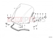 BMW Motorrad BMW CLASSIC 1984 R-Models 2V R 80 RT Windshield