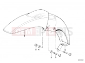 Mudguard front - BMW Motorrad R 100 RT 1990