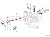 Shifting forks/speedometer pinion/output - BMW Motorrad R 80 1991