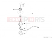 Ignition/light switch - BMW Motorrad R 80 1991