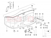 Bench seat - BMW Motorrad R 80 1991