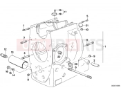 Engine housing mounting parts - BMW Motorrad R 100 RT 1992