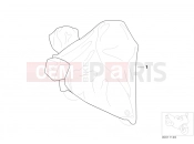 tarpaulin - BMW Motorrad R 100 RT 1992