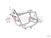Front frame - BMW Motorrad R 100 RT 1993