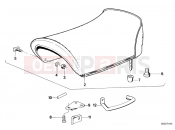 Bench seat, officials utility - BMW Motorrad R 100 RT 1993