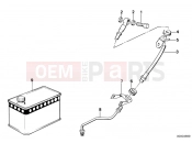 Front brake-brake pipe - BMW Motorrad R 80 1994