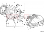 Cylinder Head - BMW Motorrad R 80 RT 1994