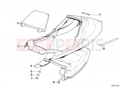 Dual seat-tail part - BMW Motorrad R 80 RT 1994