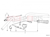 Retrofit kit, heated handle - BMW Motorrad R 100 RT 1995