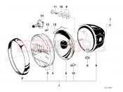 Headlight - BMW Motorrad R 100 RT 1995