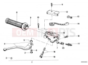 BMW Motorrad BMW CLASSIC 1978 R-Models 2V R 60 TIC Handle unit, right