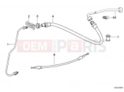 BMW Motorrad BMW CLASSIC 1978 R-Models 2V R 60 TIC Brake pipe, front