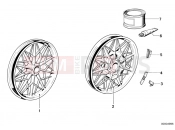 BMW Motorrad BMW CLASSIC 1978 R-Models 2V R 60 TIC Cast iron rim silver