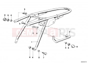 BMW Motorrad BMW CLASSIC 1978 R-Models 2V R 60 TIC Rear frame