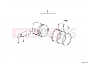 BMW Motorrad BMW CLASSIC 1978 R-Models 2V R 75 /7 Piston, single components