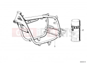 Front frame - BMW Motorrad R 80 ST 1982