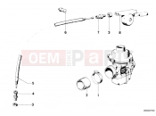 Carburetor-choke cable - BMW Motorrad R 100 /7T 1982