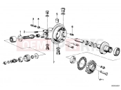 BMW Motorrad BMW CLASSIC 1982 R-Models 2V R 100 CS Differential-spacer ring