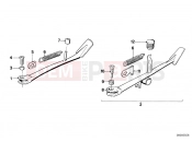 BMW Motorrad BMW CLASSIC 1982 R-Models 2V R 100 CS Side stand