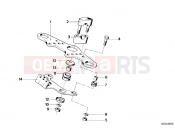 BMW Motorrad BMW CLASSIC 1982 R-Models 2V R 100 RS Upper fork cross brace