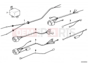 BMW Motorrad BMW CLASSIC 1982 R-Models 2V R 100 TIC Various additional cable harnesses