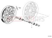 BMW Motorrad BMW CLASSIC 1982 R-Boxer R45T Cast rim-shims