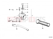 BMW Motorrad BMW CLASSIC 1982 R-Boxer R65 Handle unit left