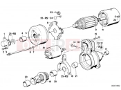 BMW Motorrad BMW CLASSIC 1982 R-Boxer R65LS Starter single parts / Bosch
