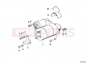 BMW Motorrad BMW CLASSIC 1982 R-Boxer R65LS Starter mounting hardware