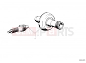 BMW Motorrad BMW CLASSIC 1982 R-Boxer R65LS Differential-crown wheel set