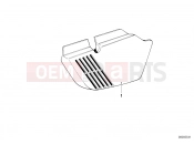 Battery cover - BMW Motorrad R65T 1982
