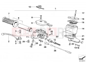 BMW Motorrad BMW CLASSIC 1981 R-Models 2V R 80 TIC Handle unit, right