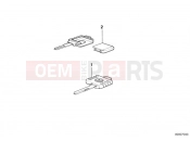 BMW Motorrad BMW CLASSIC 1981 R-Models 2V R 80 TIC Key head illuminated