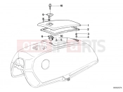 BMW Motorrad BMW CLASSIC 1981 R-Boxer R65 Fuel tank-tool container