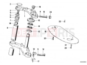 BMW Motorrad BMW CLASSIC 1981 R-Boxer R65 Fork bridge
