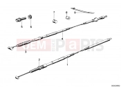 BMW Motorrad BMW CLASSIC 1981 R-Boxer R65 Bowden cable