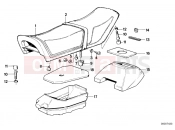 BMW Motorrad BMW CLASSIC 1981 R-Boxer R65 Bench seat