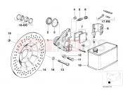 Front wheel brake - BMW Motorrad R65LS 1981
