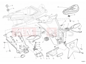 DUCATI 2014 Multistrada 1200 S Pikes Peak NUMBER PLATE HOLDER - TAIL LIGHT » LIGHTING SYSTEM
