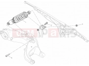 DUCATI Monster 796 ABS - DMT REAR SHOCK ABSORBER » SWING ARM