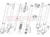 DUCATI 2014 Superbike 848 21A - FRONT FORK (2) » FRONT SUSPENSION