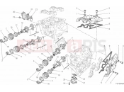 DUCATI 2014 HYPERSTRADA CYLINDER HEAD : TIMING SYSTEM » ENGINE CASE