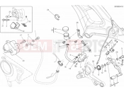 DUCATI Monster 1100 DIESEL REAR BRAKE SYSTEM » BRAKING SYSTEM