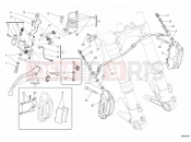 DUCATI Monster 1100 EVO ABS FRONT BRAKE SYSTEM » BRAKING SYSTEM