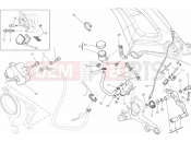 DUCATI Monster 1100 EVO ABS REAR BRAKE SYSTEM » BRAKING SYSTEM