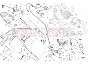 DUCATI 2013 Monster 1100 EVO ANNIVERSARY EXHAUST SYSTEM » EXHAUST SYSTEM
