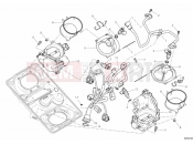 DUCATI 2013 Superbike 1199 Panigale S THROTTLE BODY » INTAKE, CARBURETTOR